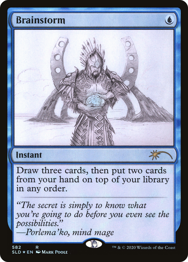 Brainstorm (Sketch) [Secret Lair Drop Promos]