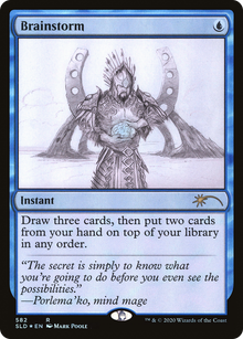 Brainstorm (Sketch) [Secret Lair Drop Promos]