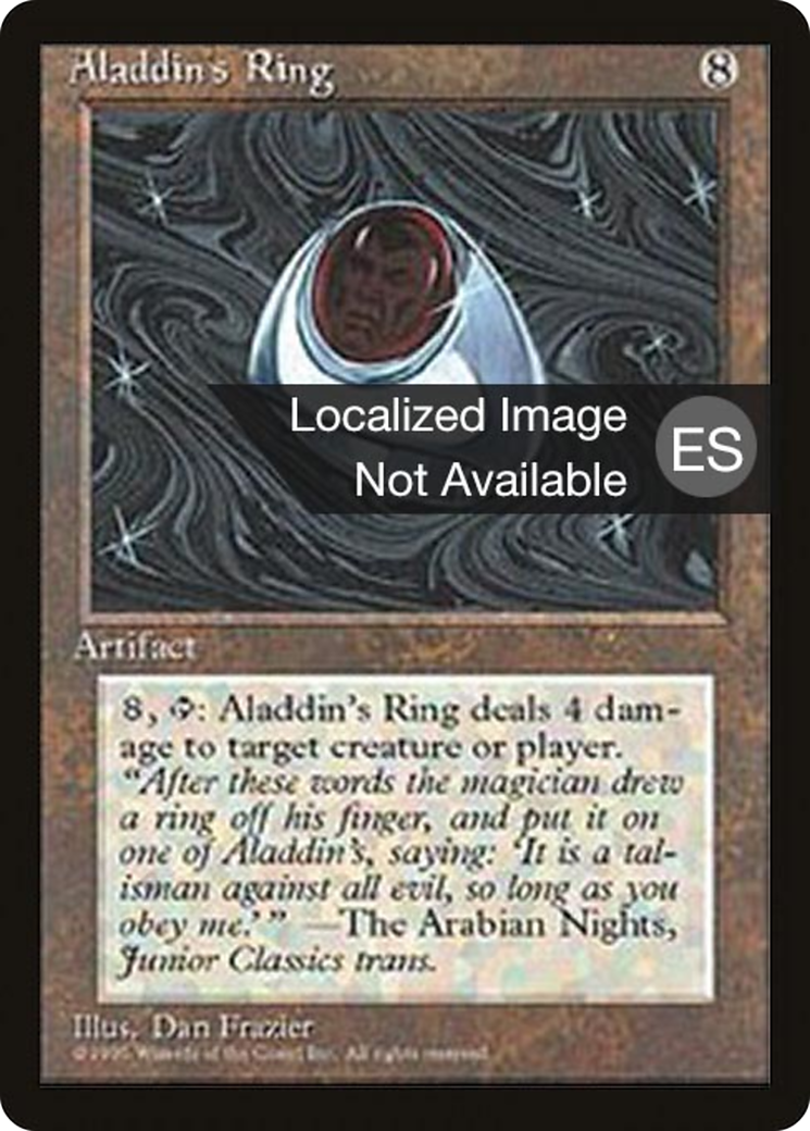 Aladdin's Ring [Fourth Edition Foreign Black Border]