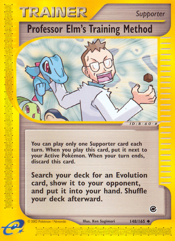 Professor Elm's Training Method (148/165) [Expedition: Base Set]