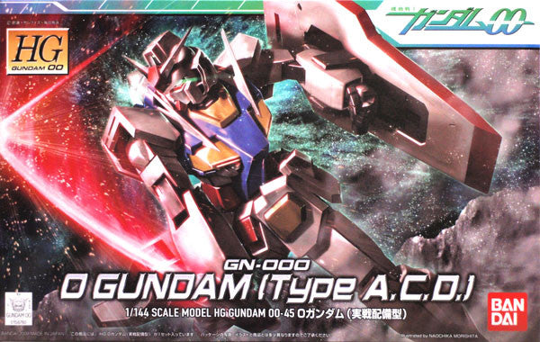 HG Gundam 00 1/144 #45 0 Gundam (Type A.C.D.)