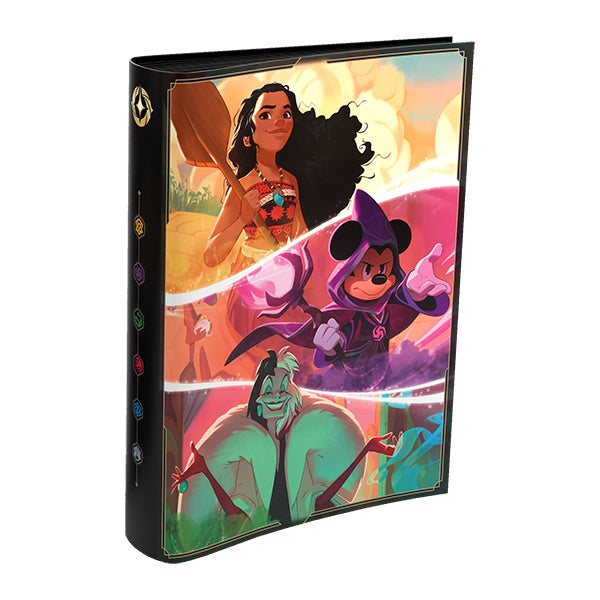 Disney Lorcana Shimmering Skies Card Portfolio - Iconic Characters