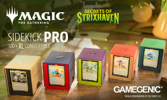 Gamegenic MTG Secrets of Strixhaven Sidekick Pro 100+ XL Convertible Deck Box