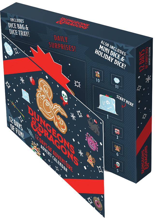 Dungeons & Dragons Dice of Adventure Advent Calendar - HOLIDAY RPG SALE