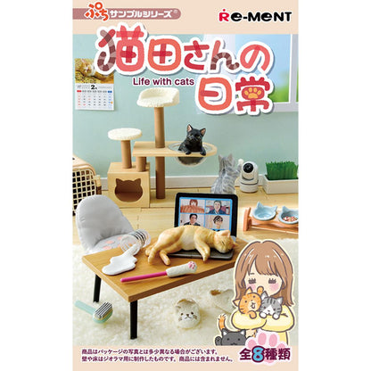 Re-ment Petit Sample Life with Cats Mystery Blind Box