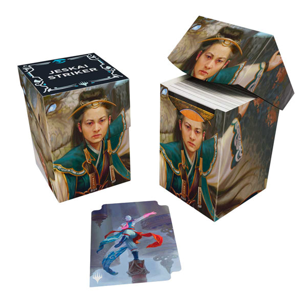 Ultra Pro MTG Tarkir: Dragonstorm Kotis, Sibsig Champion / Eisha, Threefold Master Deck Box Pro 100+