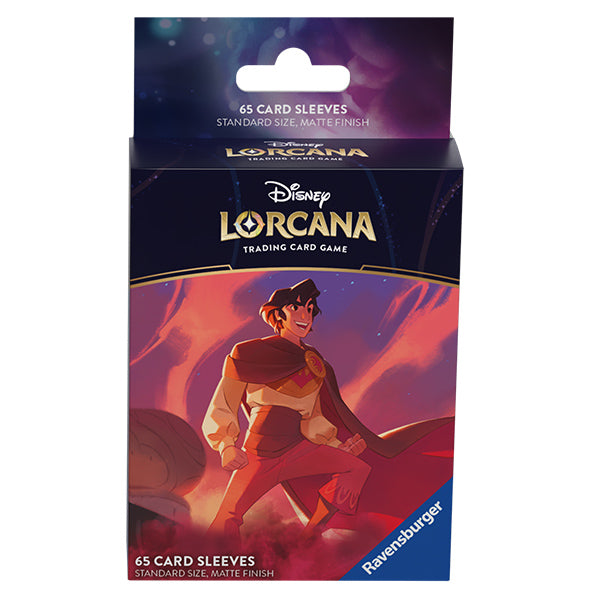 Disney Lorcana Shimmering Skies Aladdin Sleeves- [CLEARANCE]