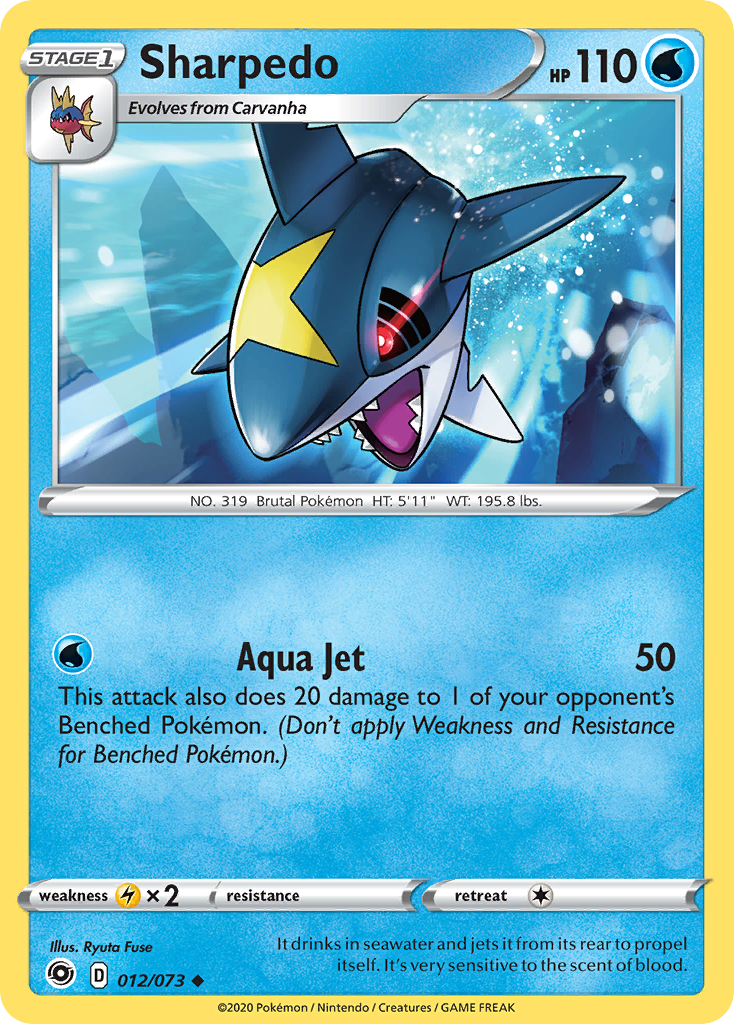 Sharpedo (012/073) [Sword & Shield: Champion's Path]