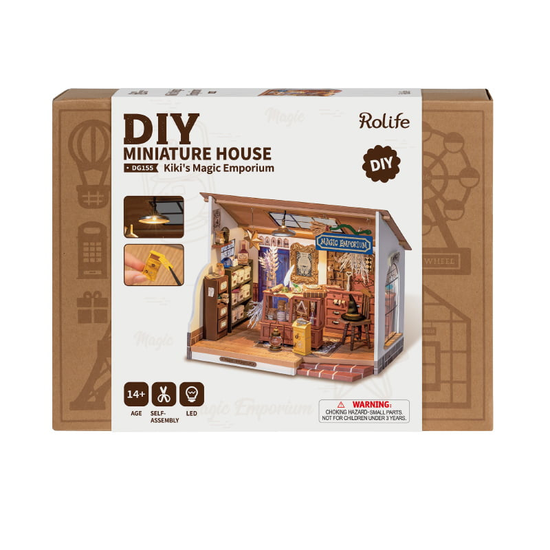 Rolife Kiki's Magic Emporium DIY Miniature House DG155