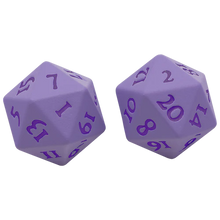 Ultra Pro - Vivid Heavy Metal D20 Dice Set - Purple