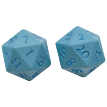 Ultra Pro - Vivid Heavy Metal D20 Dice Set - Light Blue