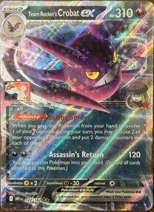 Team Rocket's Crobat ex (122/182) [Prize Pack Series Cards]