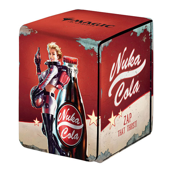 Alcove Flip Deckbox 100+ MTG Fallout - Nuka Cola Pinup