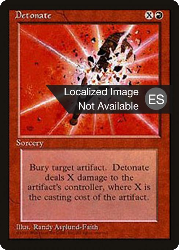 Detonate [Fourth Edition Foreign Black Border]
