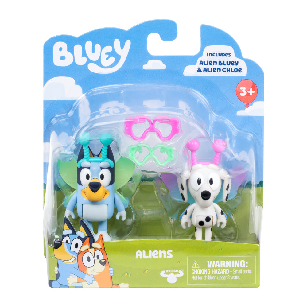 Bluey - Aliens - 2 Figure Set