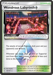 Wondrous Labyrinth (158/181) (Prism Star) [Sun & Moon: Team Up]