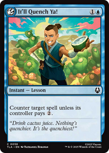 It'll Quench Ya! [Avatar: The Last Airbender]