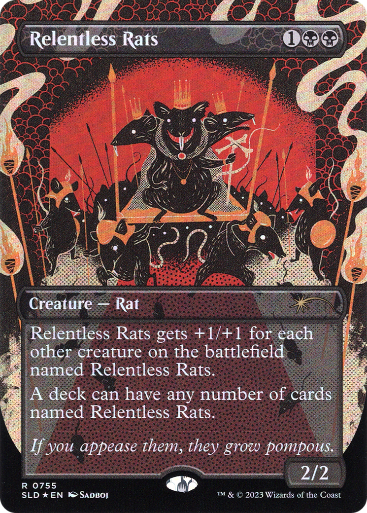 Relentless Rats (755) [Secret Lair Drop Series]