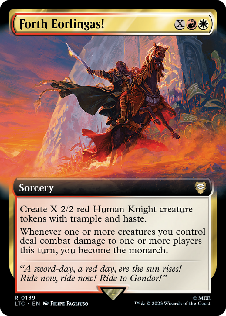 Forth Eorlingas! (Extended Art) [The Lord of the Rings: Tales of Middle-Earth Commander]