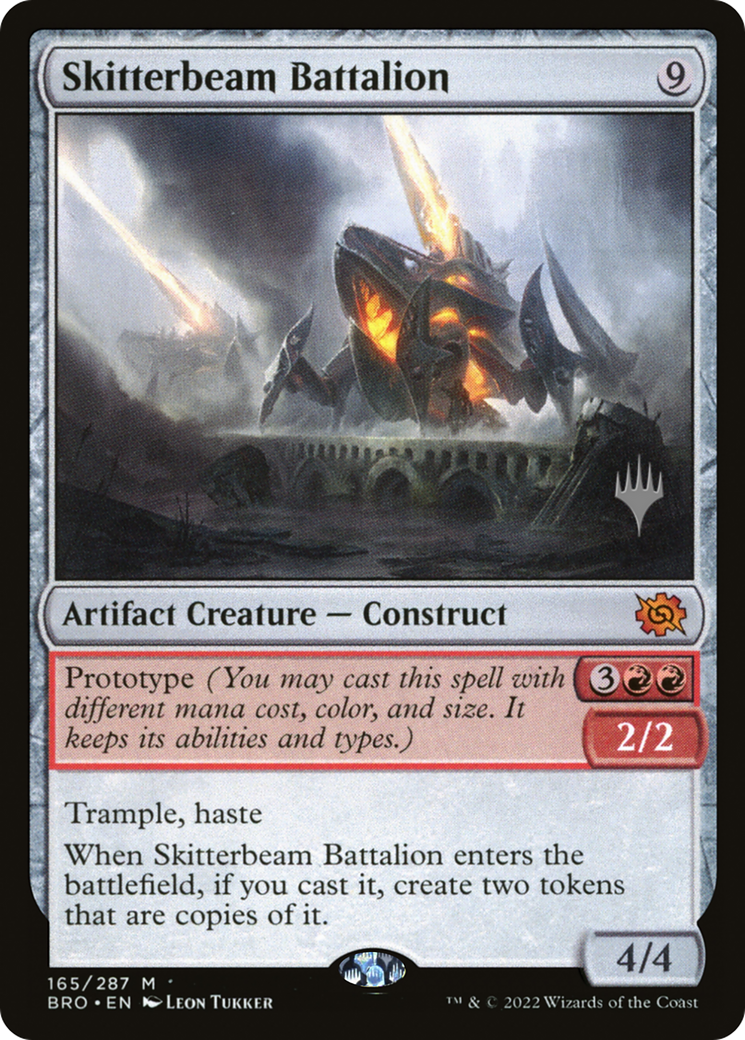 Skitterbeam Battalion (Promo Pack) [The Brothers' War Promos]