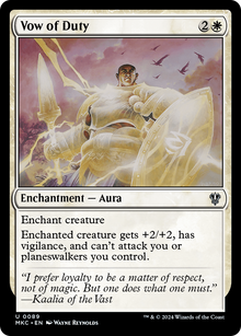 Vow of Duty [Murders at Karlov Manor Commander]