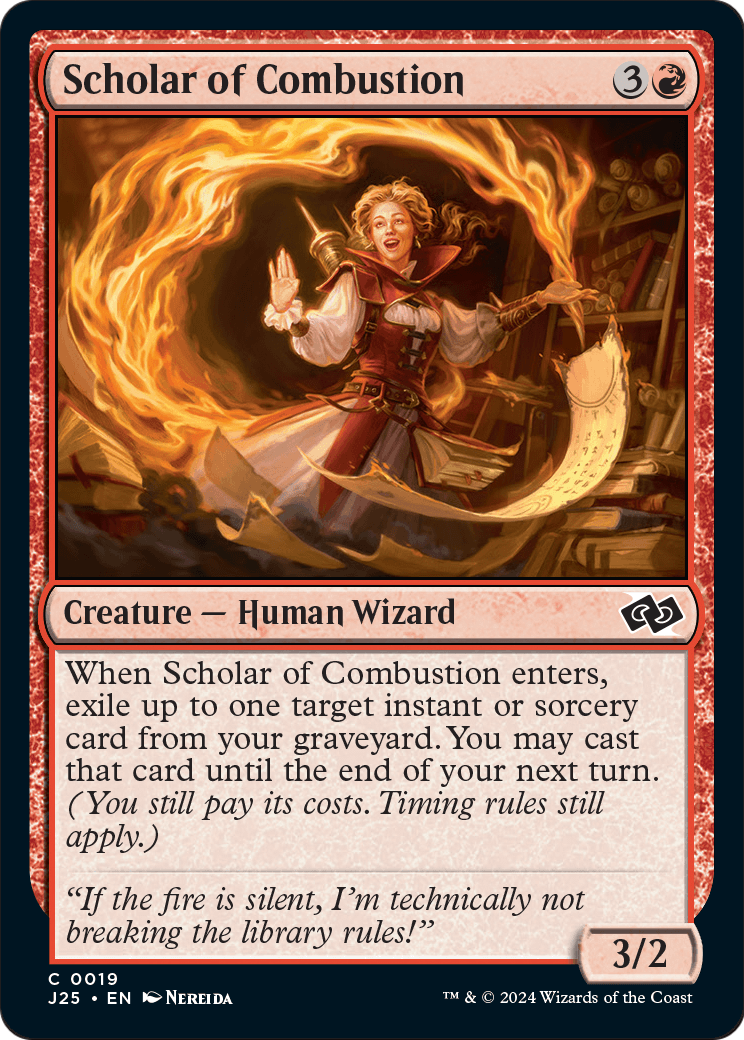 Scholar of Combustion [Foundations Jumpstart]