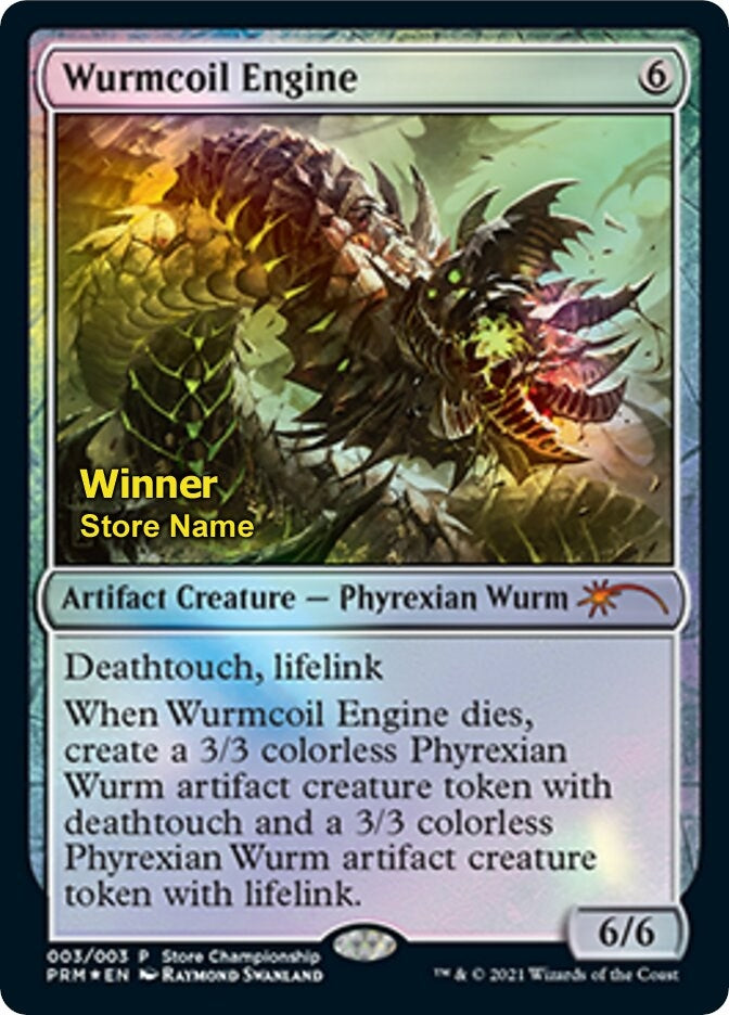 Image for Wurmcoil Engine (Winner) (3) - Magic: The Gathering