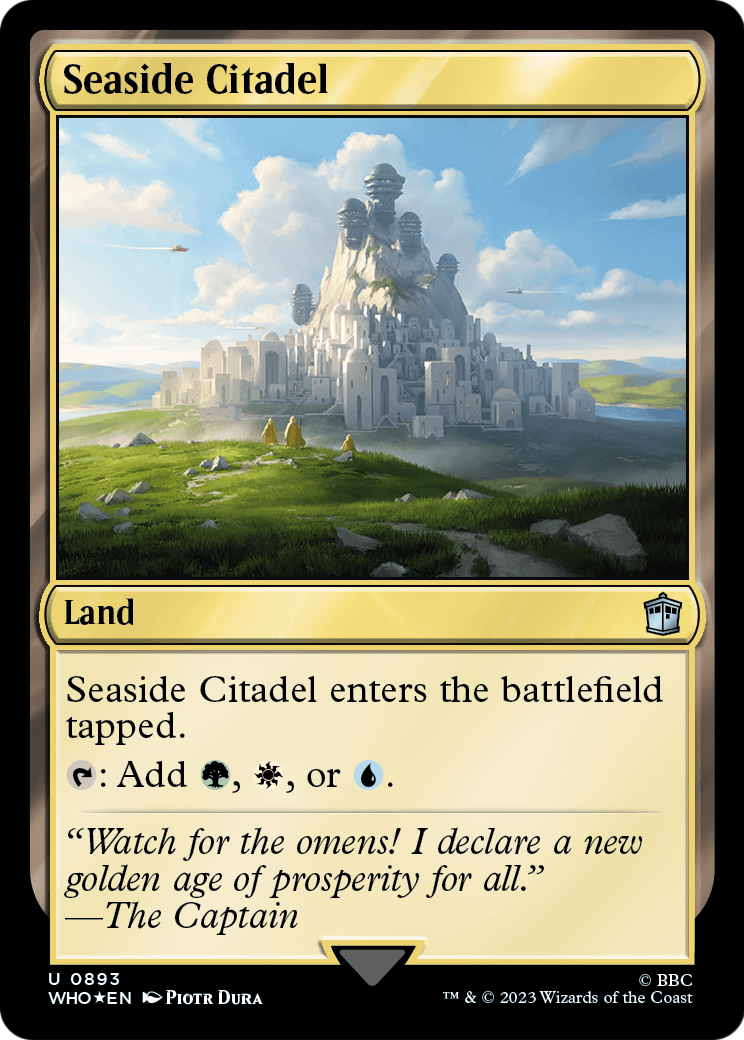 Seaside Citadel (Surge Foil) [Doctor Who]