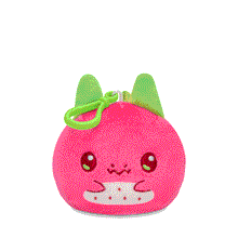 Plushiverse Dragonfruit Reversible Plushie Keychain