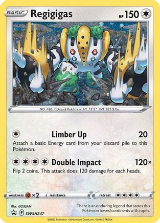 Regigigas (SWSH247) [Sword & Shield: Black Star Promos]