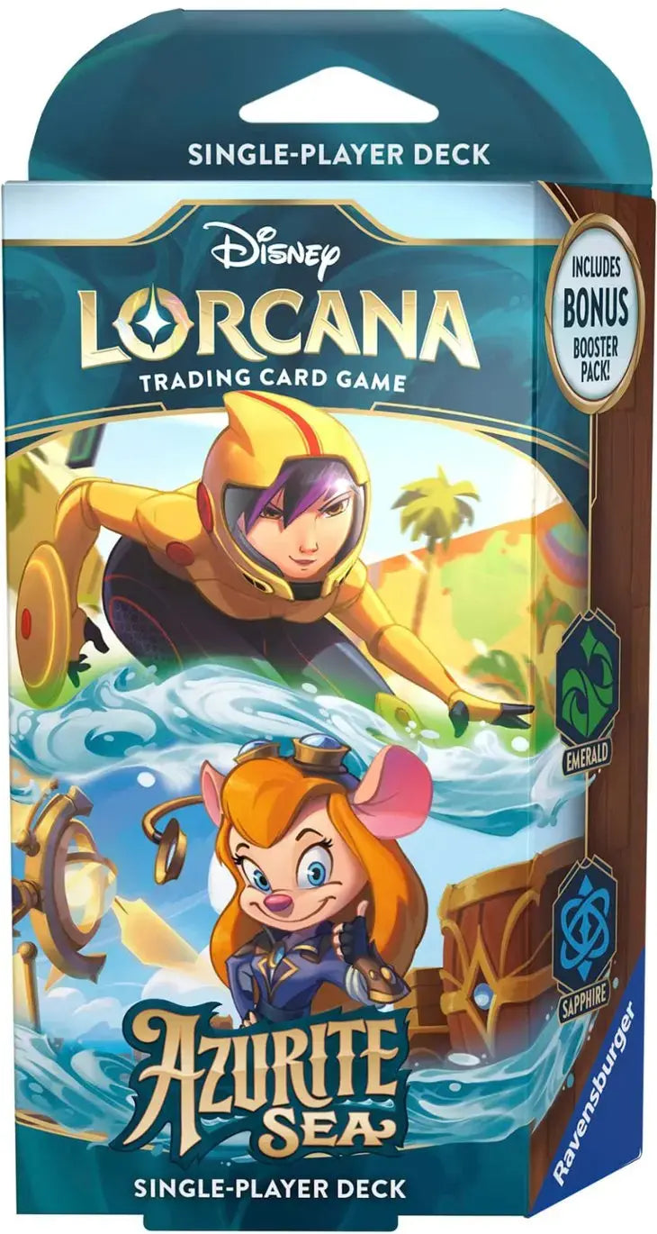 Disney Lorcana Azurite Sea Starter Deck