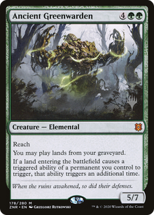 Ancient Greenwarden (Promo Pack) [Zendikar Rising Promos]