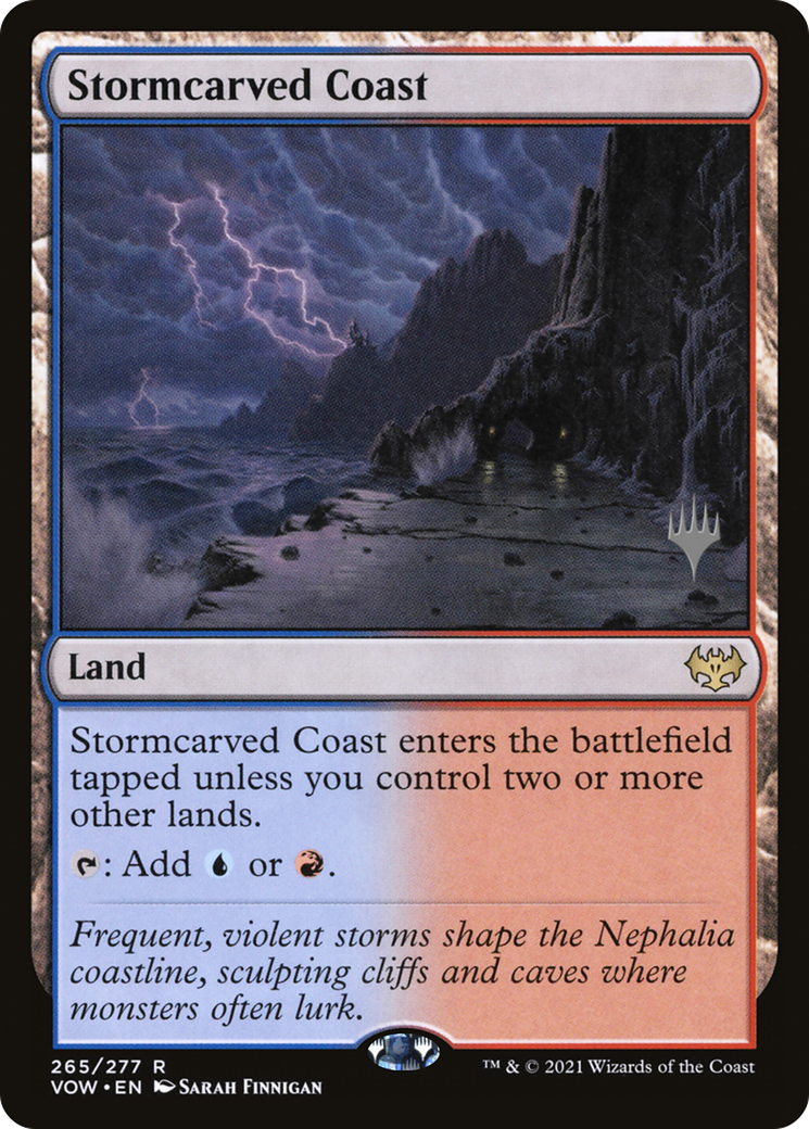 Stormcarved Coast (Promo Pack) [Innistrad: Crimson Vow Promos]