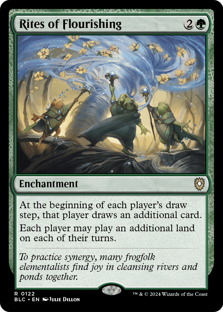 Rites of Flourishing [Bloomburrow Commander]