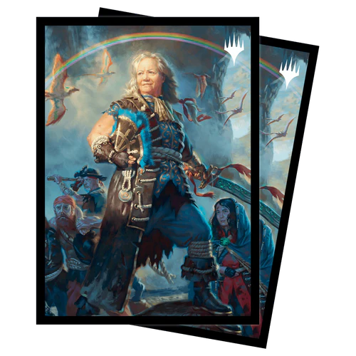Ultra Pro Standard Size Sleeves 100ct - The Lost Caverns of Ixalan - Admiral Brass, Unsinkable