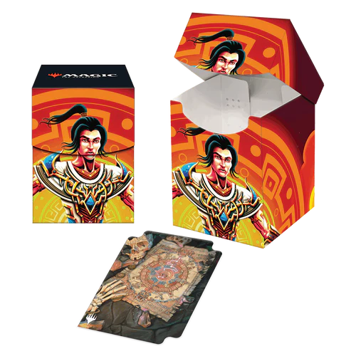 Ultra Pro 100+ Deck Box Pro - The Lost Caverns of Ixalan - Kellan, Daring Traveler