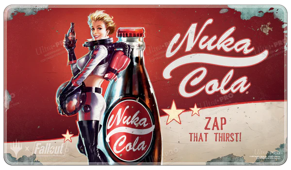 Ultra Pro Fallout® Nuka Cola Pinup Holofoil Standard Gaming Playmat