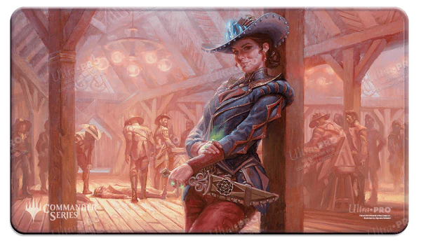Ultra Pro MTG Outlaws of Thunder Junction Marchesa Dealer of Death Stitched Edge Playmat