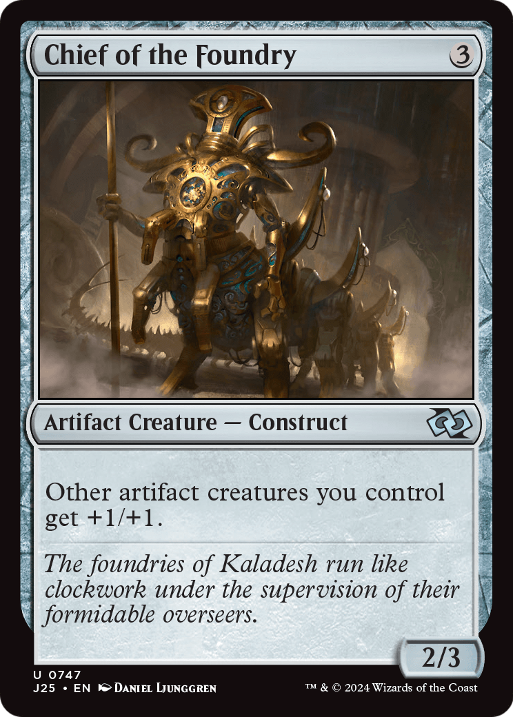 Chief of the Foundry [Foundations Jumpstart]