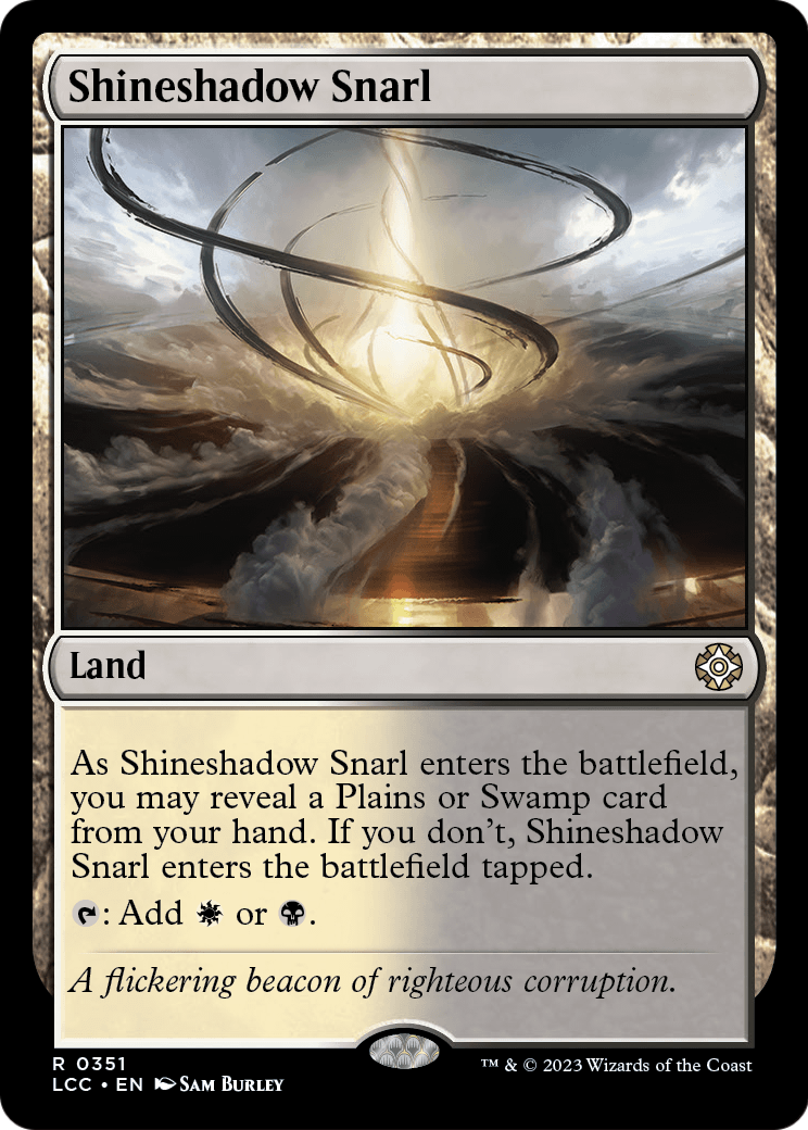 Shineshadow Snarl [The Lost Caverns of Ixalan Commander]