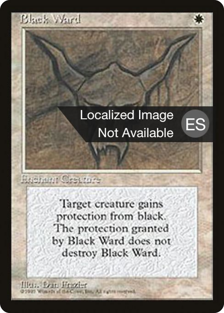 Black Ward [Fourth Edition Foreign Black Border]
