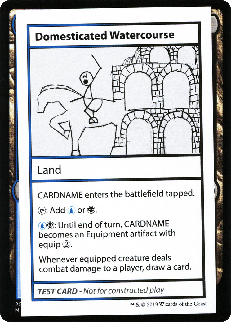 Domesticated Watercourse (2021 Edition) [Mystery Booster Playtest Cards]