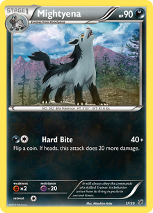 Mightyena (17/39) [XY: Kalos Starter Set]