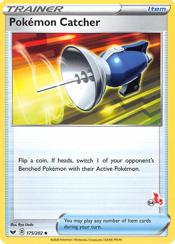 Pokemon Catcher (175/202) (Cinderace Stamp