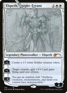 Elspeth, Knight-Errant (Sketch) [Secret Lair Drop Promos]