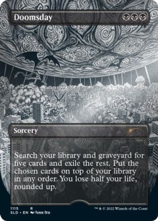 Doomsday (Borderless Etched Foil) [Secret Lair Drop Series]