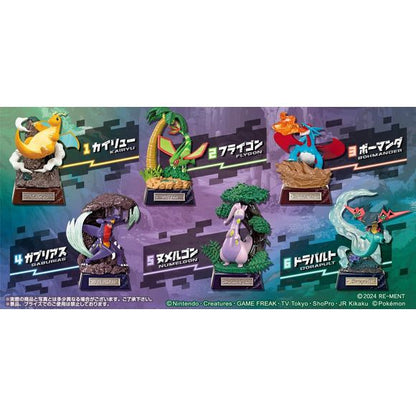 Re-ment Pokemon Pocket Statue Dragon Type Mystery Blind Box