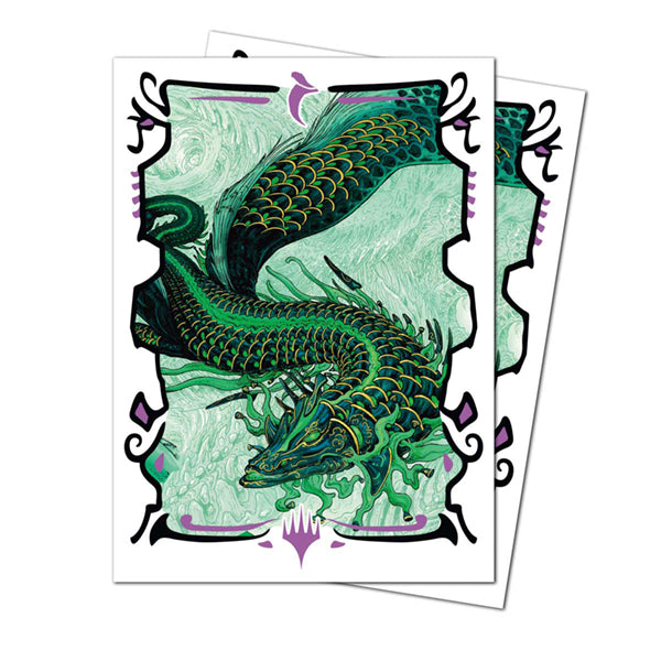 Ultra Pro MTG Tarkir: Dragonstorm Teval, Arbiter of Virtue Apex Deck Protector Sleeves (105ct)