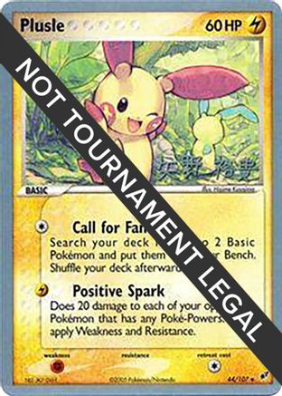 Plusle (44/107) (B-L-S - Hiroki Yano) [World Championships 2006]