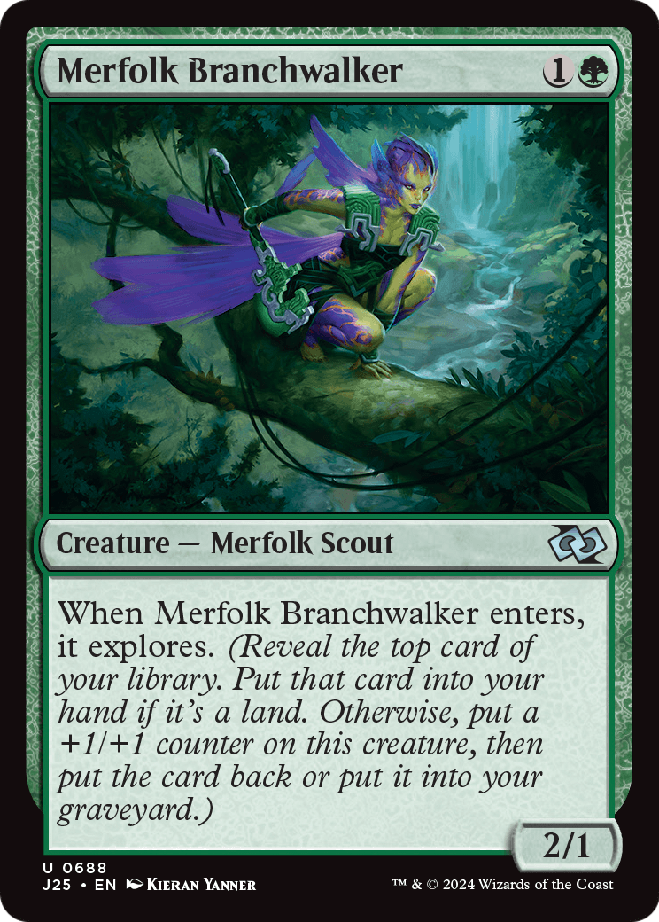Merfolk Branchwalker [Foundations Jumpstart]